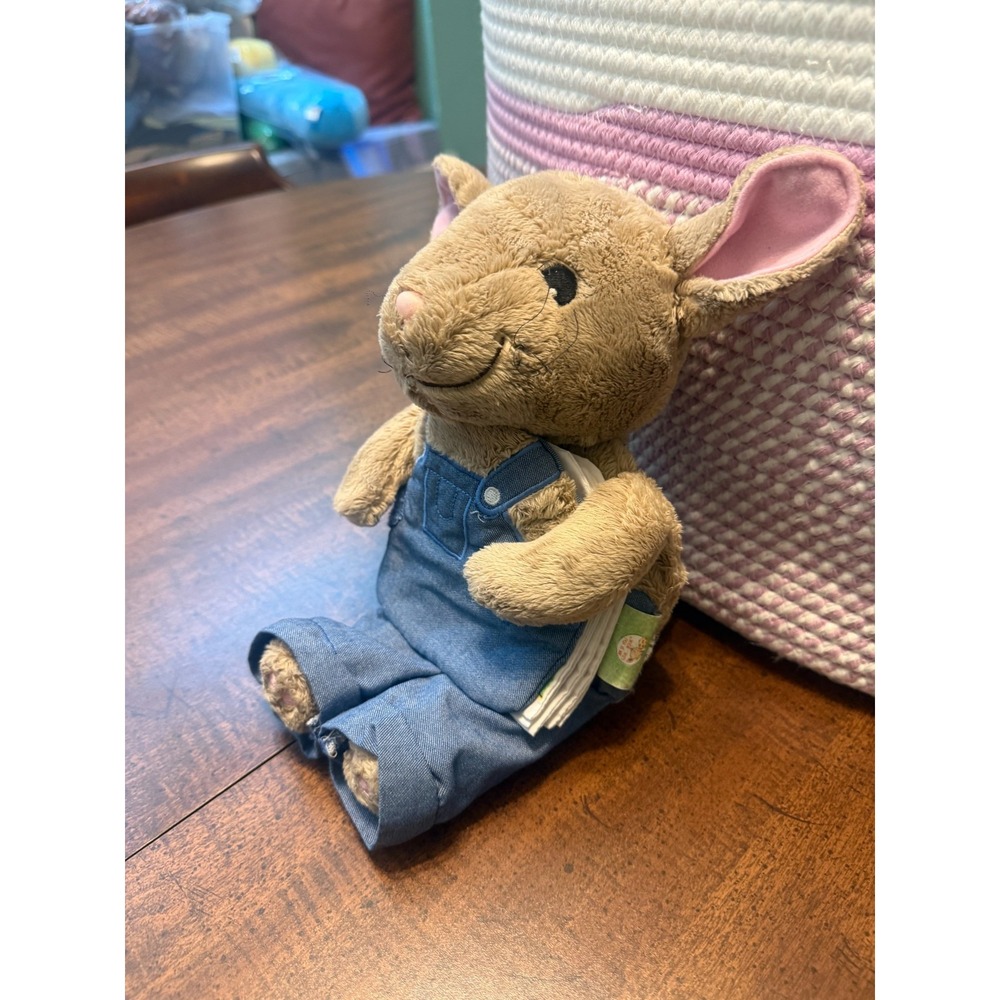 Zoobies If You Give A Mouse A Cookie Book Buddy Plush Mouse Storybook